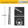 65mm Durable Magnetic Hex Socket Head for Impact Driver with Strong Magnetism