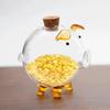 Multi-purpose Coins Saving Box Handmade Golden Beans Container Cute Piggy Money Bank  Gift