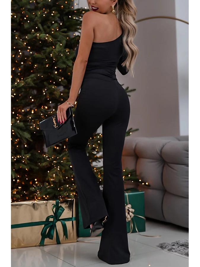 European & American 2025 High-Waisted Flared Pants - Hip-Lifting, Abdomen-Slimming Design.