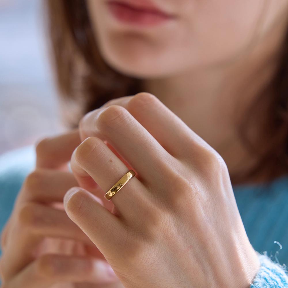 Paigeflynn [Worn By Yewon][Silver 925] Essential Tin Ring