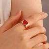 Simple heart shape ring