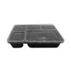 Disposable Korean Style 5-Compartment Lunch Box