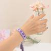 Bohemian Adjustable Floral Embroidered Bracelet with Roses and Sunflowers