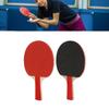 Přenosná sada stolního tenisu Rukojeť Handshake Ping Pong Kit se 2 pálkami 3 míčky pro každodenní zábavu