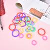 25Pcs Plastic Ring Binder 15- 39Mm Diy Albums Loose-Leaf Book Hoop Opening Office Binding Supplies Photo Album