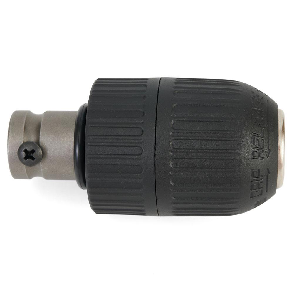 With Adapter Drill Chuck Workshop 1/2\"-20UNF 2-13mm Black