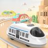 Children's High-speed Train Toy Car Inertial Train Harmony Express Train Model Boy Gift Wholesale Plastic/plasticine Material