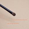 In-Stock Angled Pony Hair Eyeshadow Brush with Short Handle - Ideal for Nose Contouring & Eye Shading