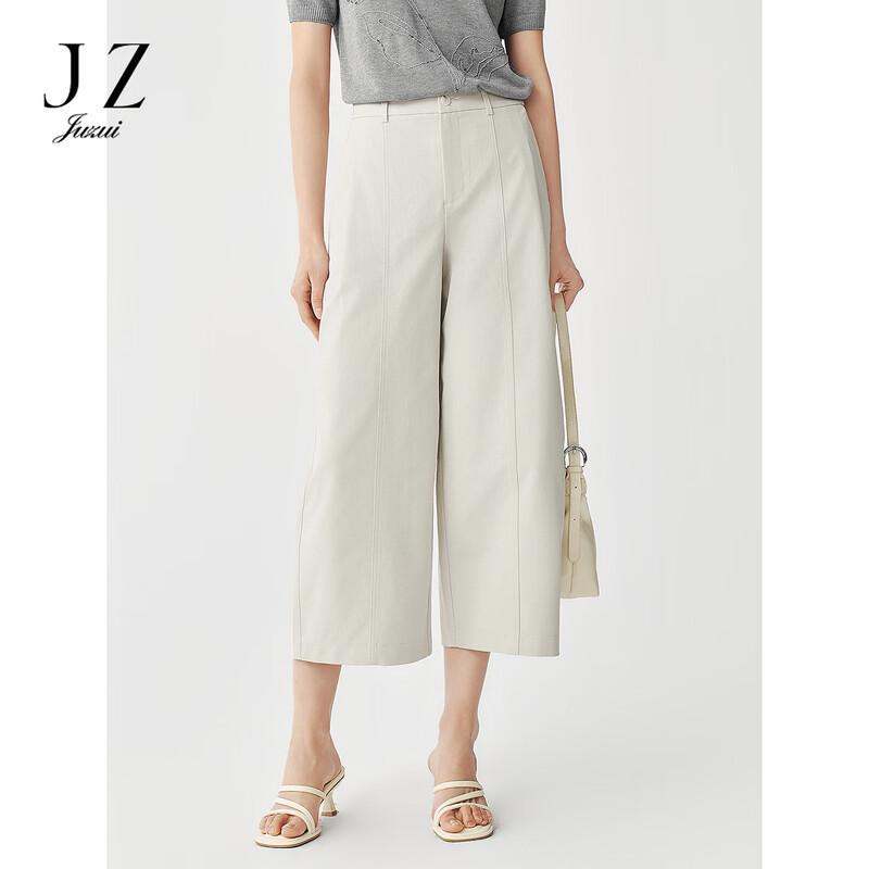 JUZUI Women s Relaxed Wide-Leg Casual Pants L