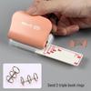 Six-Hole Metal Binder Rings - Multi-Hole Loose Leaf Binding Clip