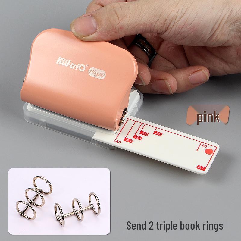 Six-Hole Metal Binder Rings - Multi-Hole Loose Leaf Binding Clip