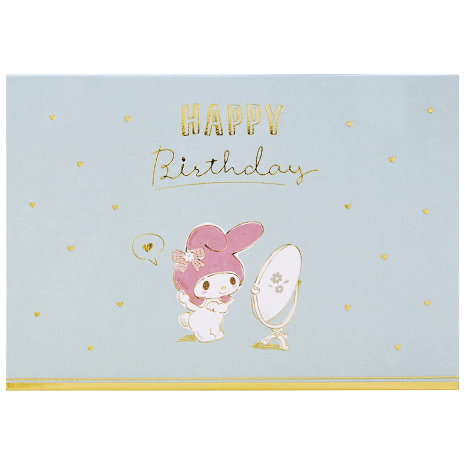 Sanrio Message Card My Melody Cake and Party Greeting Card Shipping SANRIO 733792 (International Available) BD139-3