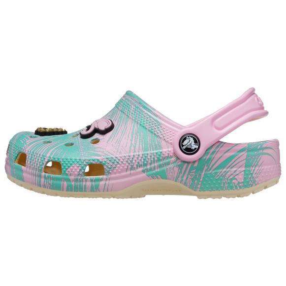 

Crocs Spring Break Clogs Fashionable Comfortable Durable Breathable Low Top Sandals Kids sandals Pink 208397-1FR 36-37