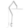 LED Desk Lamp with Clamp 360 Degree Rotation Head 3 Color Temperature Dimmable Foldable Swing Arm 14