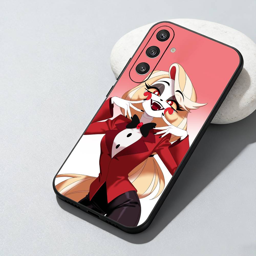

H-Hazbin H-Hotel Phone Case For Samsung Galaxy A73,A72,A71,A70,A52,A51 Others Soft Black Cover Samsung a70