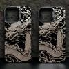 Cool dragon totem Phone case iPhone 15 Pro Max 11 12 13 16 14 Plus Silicone Shockproof Case Lens protector shell