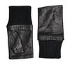 Urban Classics Mens Half Finger Synthetic Leather Gloves