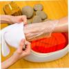 100pcs Disposable Plastic Foot Covers For Feet – Leak-Proof Paraffin Wax Bath Liners, Moisturizing Socks For Pedicure, Spa
