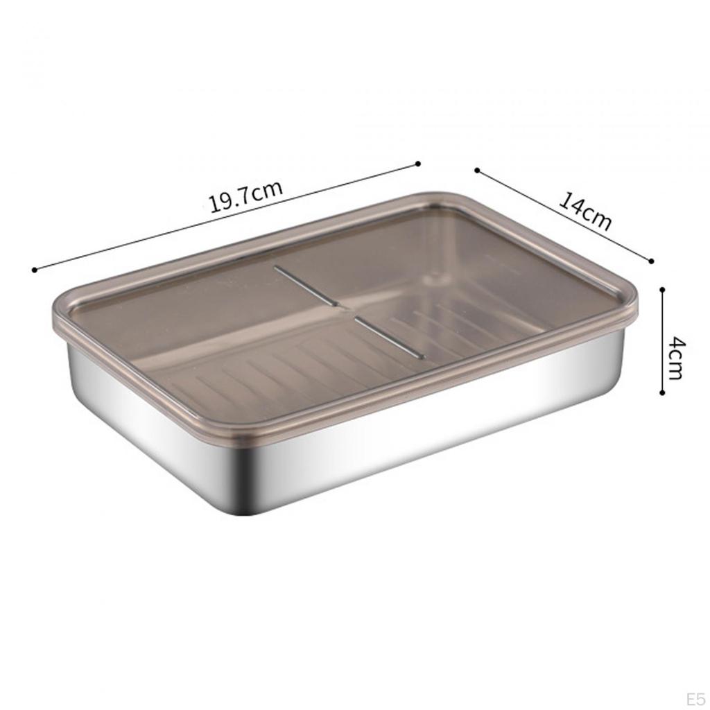 Luftdichter Lebensmittelaufbewahrungsbehälter Frischhaltebox Brot Küchenorganisation Kühlschrank-Organizer