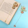 Shape Book Holder Page Clip Chinese Style Bookmark Metal Bookmark Retro Book Clip Hollow Book Mark