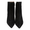 Salvatore Ferragamo Imogen Suede Ankle Boot Black