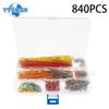 Breadboard Jumper Cable Wire Kit MB102 400 830 Tie Breadboard 14 Different Lengths Jumper Solderless PCB Bread Board DIY Kits