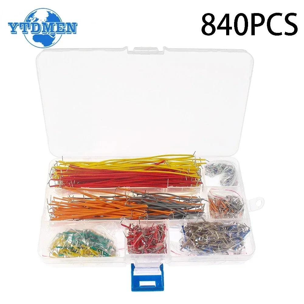 Breadboard Jumper Cable Wire Kit MB102 400 830 Tie Breadboard 14 Different Lengths Jumper Solderless PCB Bread Board DIY Kits