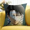Luxury Hot Anime Attack On Titan  Various Sizes Square Pillow Case For Car Home Bedchamber Decor