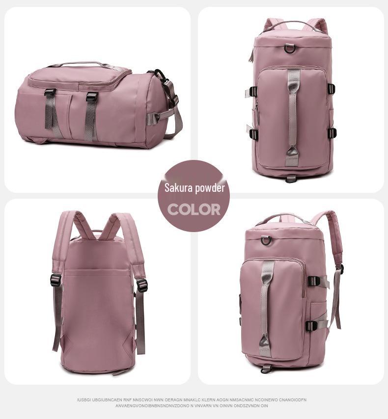 Customizable Large Capacity Travel Bag with Wet/Dry Separation - Ideal for Yoga or Business Trips