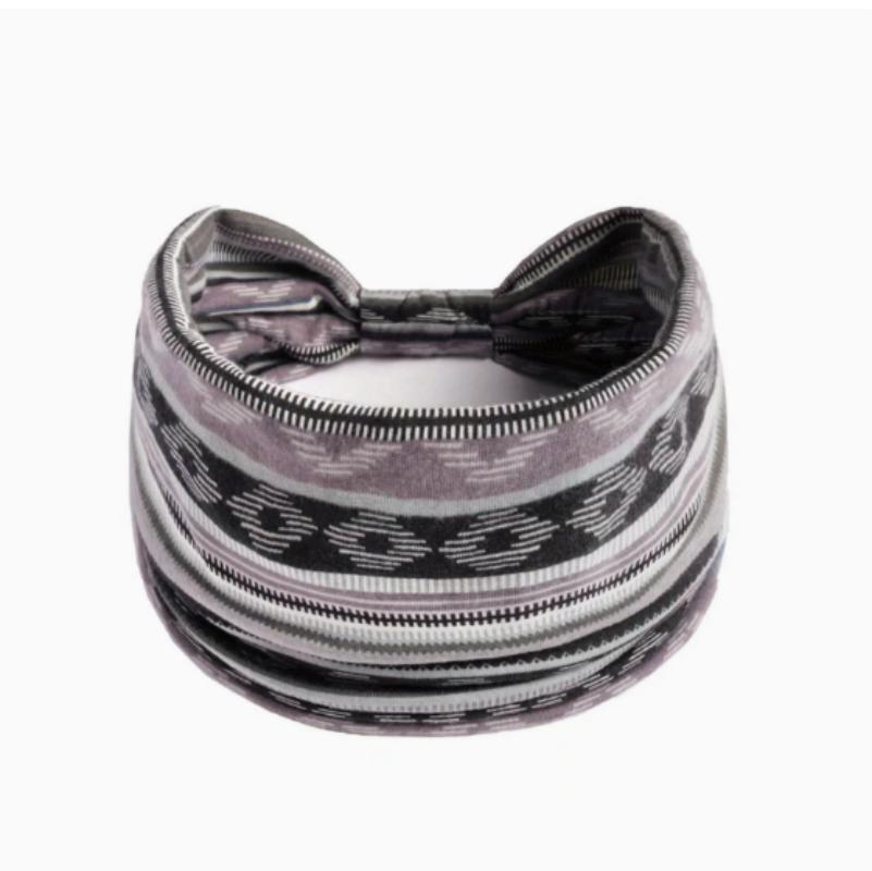 Women's Wide Headband Cotton Printed Headband Sports Band Striped Headband A Wide Edge Yoga Headband Soft Hair Band Headdress Bundle Women Headband