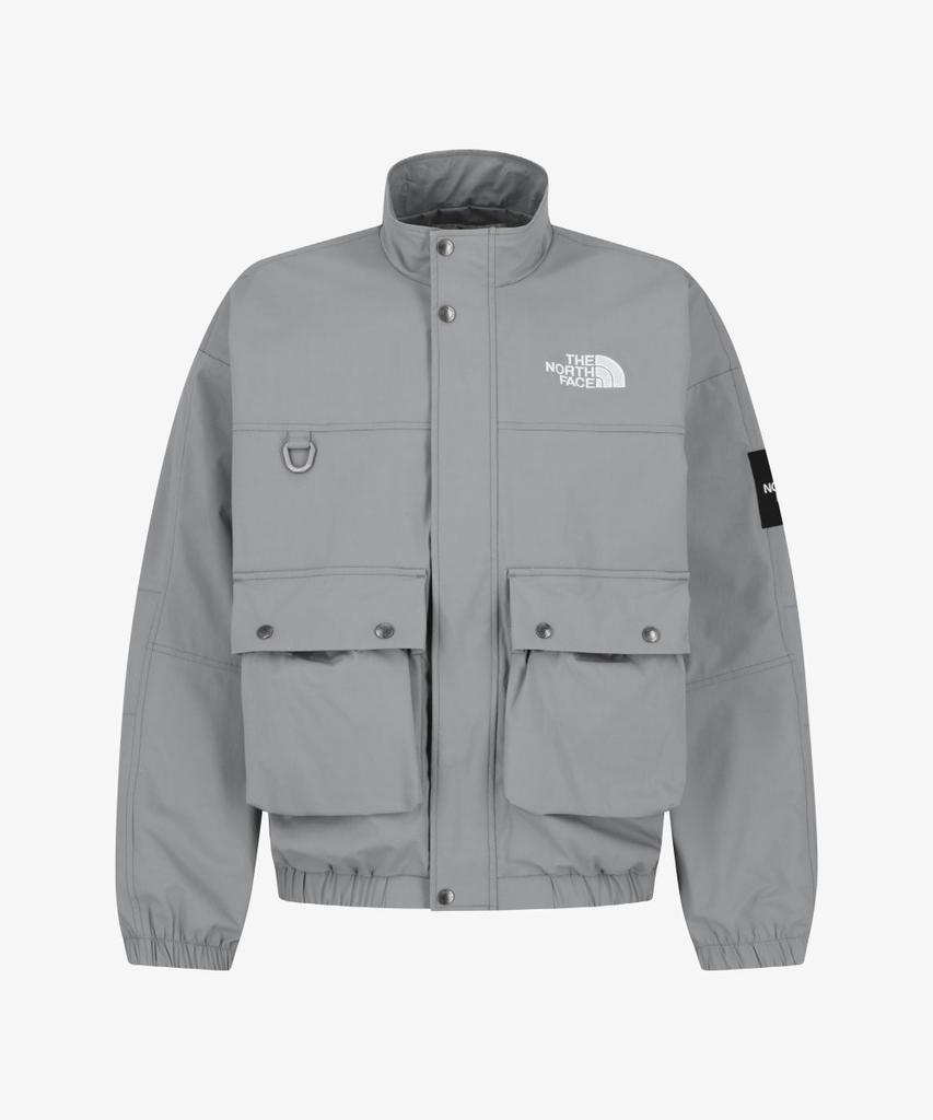 The North Face Nj3Bs03K White Label Nilton Jacket Warm Gray