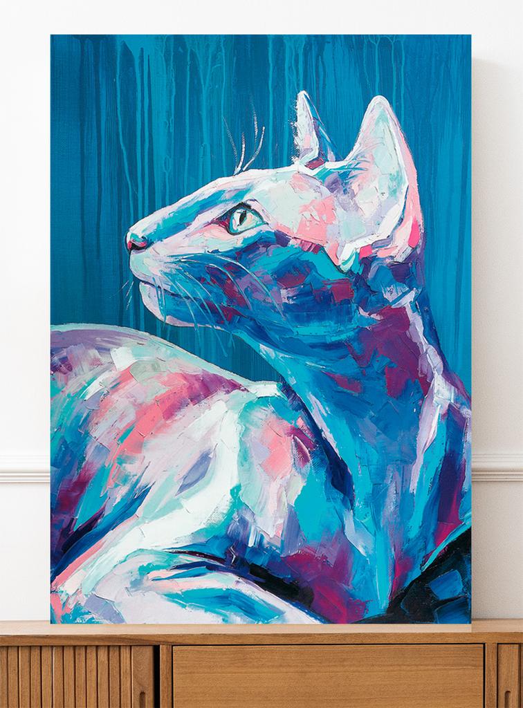 Poster Portrait Cat Picture