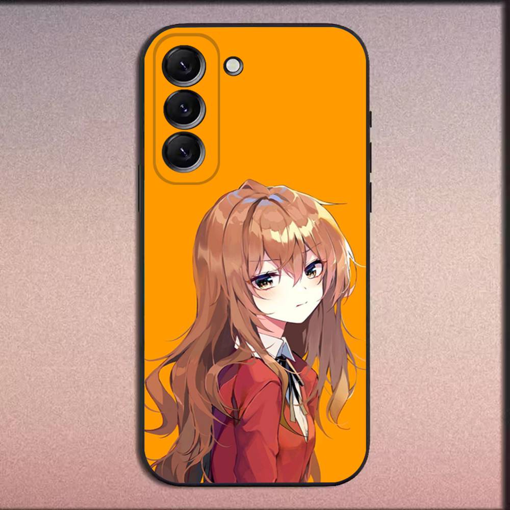 T-Taiga Toradora Aisaka Phone Case For Samsung Galaxy A20,A21s,A22,A31,A32,A52,A53,A72,73,A80 Soft Black Cover
