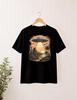 Desert Coast UFO T Shirt Funny Retro Alien Spaceship Beach Scene Graphic Tee Whimsical California Sunset Apparel Cute Out Of This World Gift