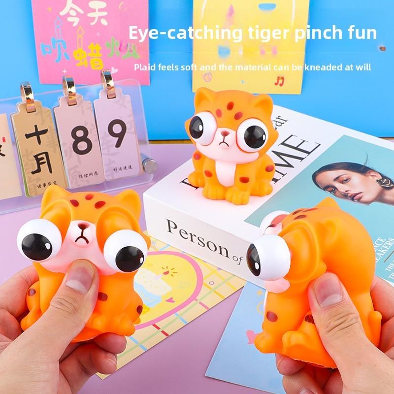 Pvc Toy Stress Relief Toy With Eye Opening Design For Kids And Adults
