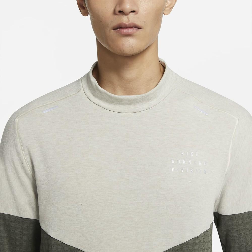 Nike Fleece Warm Quick-Dry Breathable Fitness Shirt Men Tops Green CU7875-380