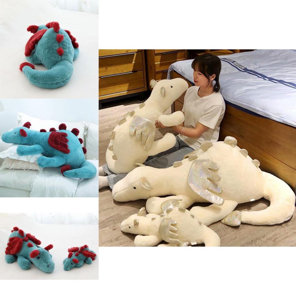Soft And Comfortable Evil Dragon Plush Toy With Fly Wings For Kids Perfect Xmas Gift