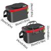 Water-Resistant Foldable Fishing Bucket EVA Thickened Live Fish Tackle Box Durable Lightweight Fish Oxygenation Pump Container