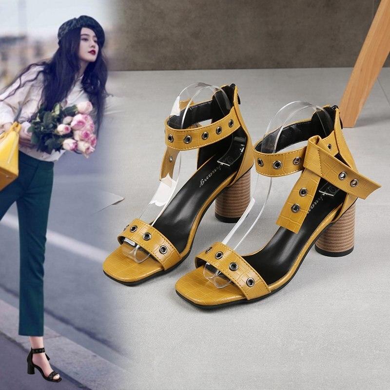 Sandalia de tacón alto para mujer Nueva sandalia sexy estilo verano en talla  35-43 comprar a buen precio — entrega gratuita, reseñas reales con fotos —  Joom