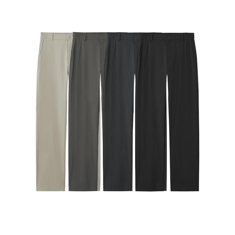 Hotwind Men's Summer Commuter Casual Straight Leg Pants