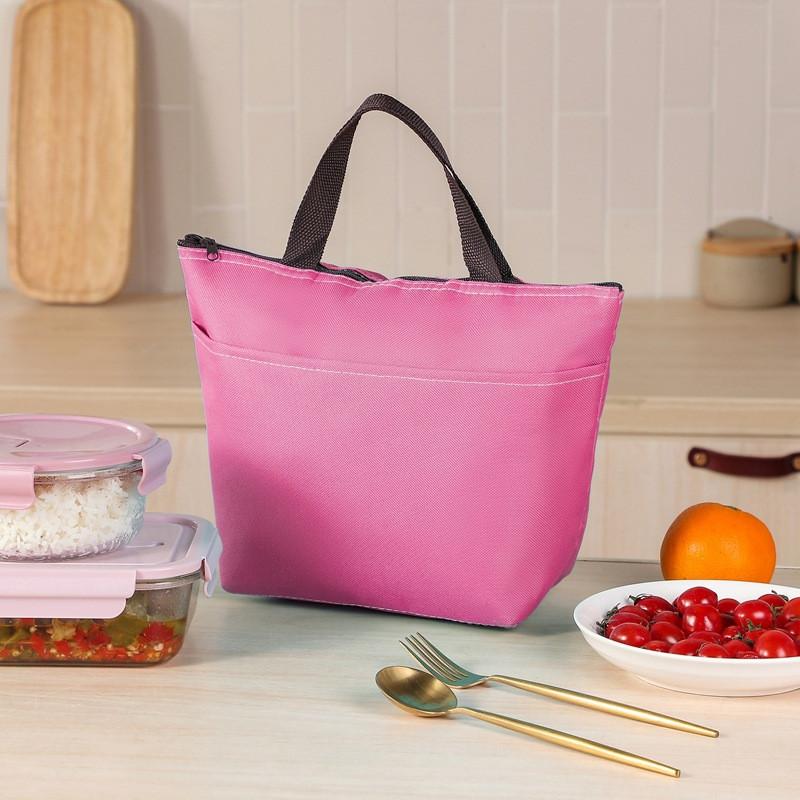 Large Capacity Oxford Cloth Insulation Lunch Bags Thermal Food Container Picnic Travel Portable Waterproof Women Cooler Tote Bag