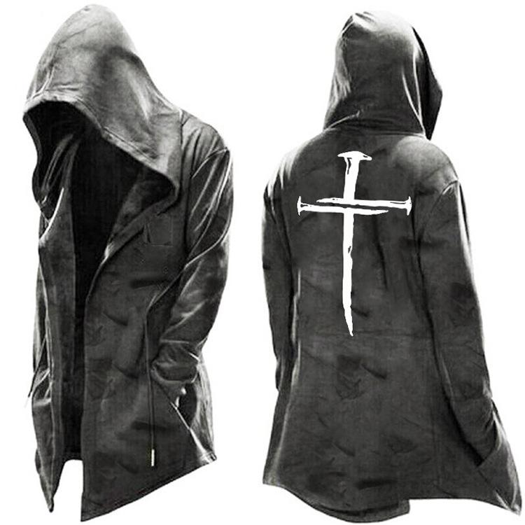 Nuevo abrigo casual para hombre Estilo retro Cross Hoodie Print Pullover  Sudadera con capucha Samp sudadera para hombres sudadera con capucha de  manga larga Tamaño del abrigo con capucha:M-4XL comprar a buen