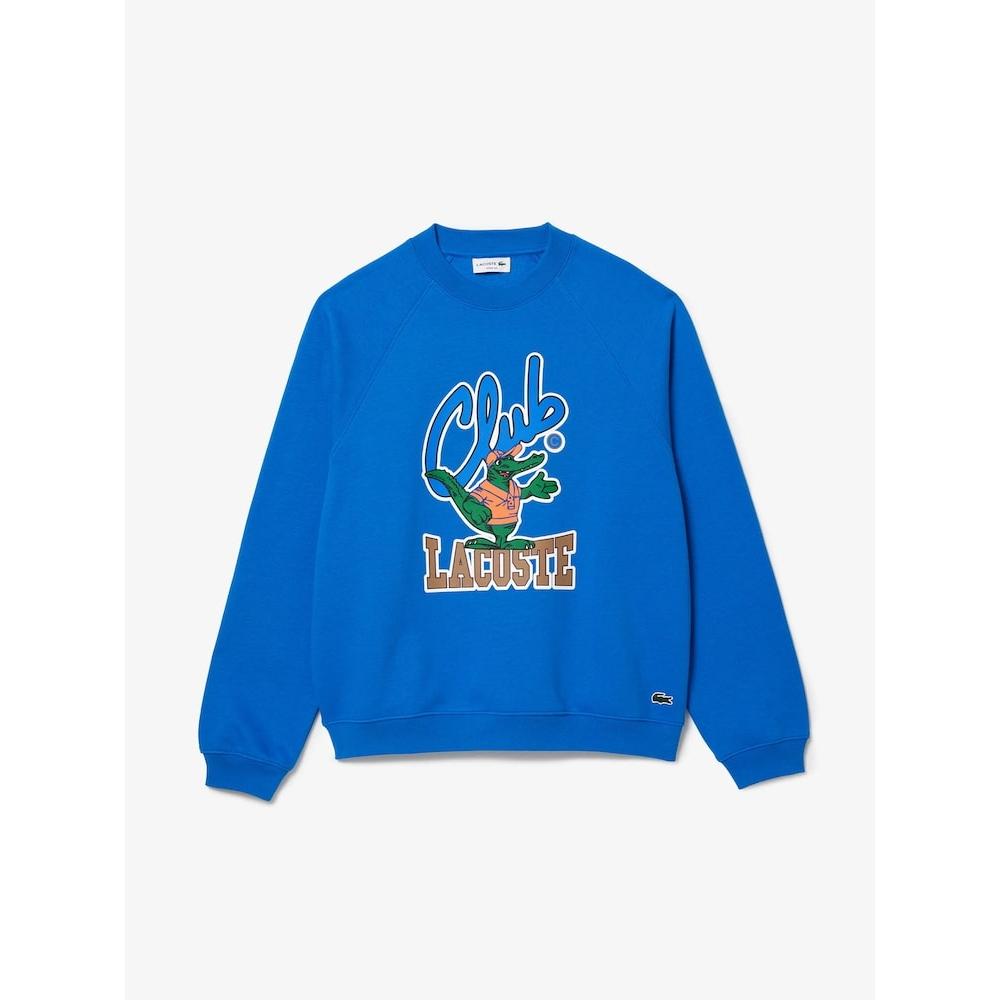 

Lacoste [Только онлайн] Толстовка с круглым вырезом Public Mascot SH1536 53N SIY Q2NSH1536 53NSIY