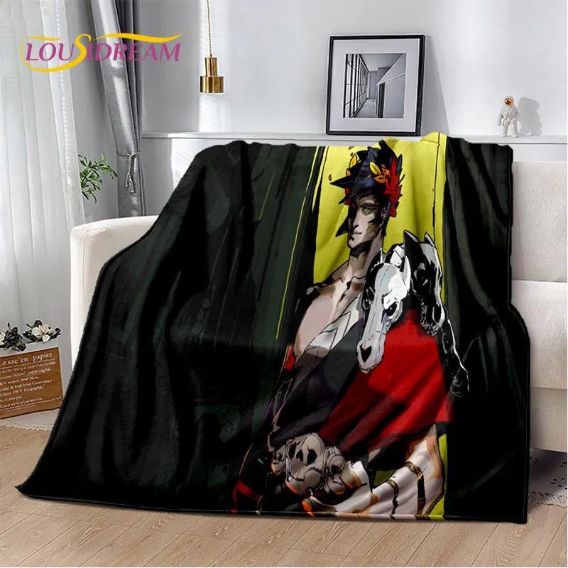 Hades Zagreus Game Gamer Soft Plush Blanket,Flannel Blanket Throw Blanket for Living Room Bedroom Bed Sofa Picnic Cover Kids