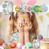 Cartoon Bastel Belohnungs Anreize Aufkleber Oster-Thema Cartoon Scrapbooking Aufkleber Klarer Druck Feiertags-Aufkleber für Kinder