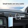 2/4Pcs Car Interior Mini Metal Storage Hook Auto Accessories For Honda civic accord fit jazz pilot CRV odyssey passport CRZ 5th