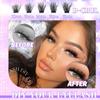 Wispy Style False Eyelashes Bond and Seal DIY Lash Extension Kit Fake Eyelash  Eye Lash Extension