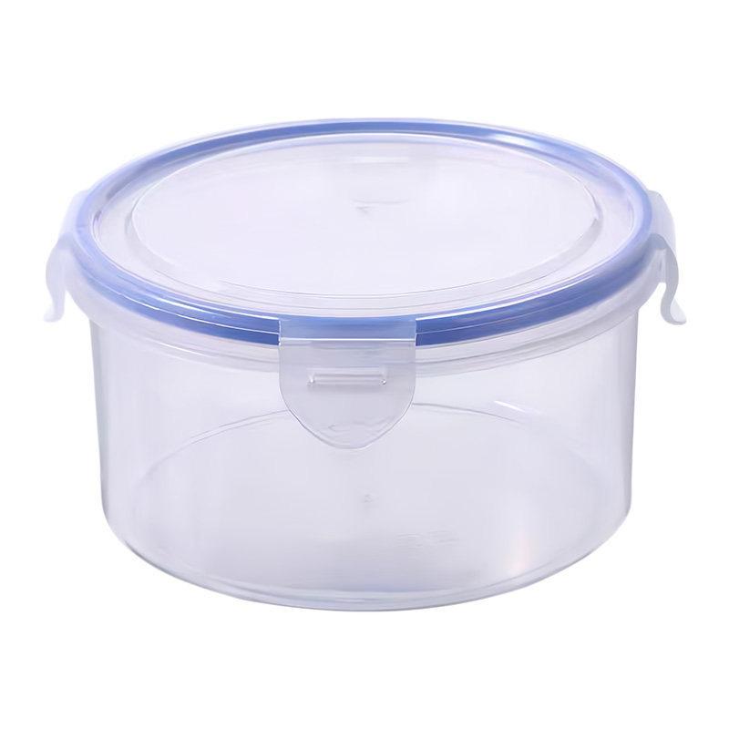 Plastic Refrigerator Storage Boxes with Airtight Lids Fits Containers Suitable for Lunch Box, Bento Box, Fruits and Vegetables