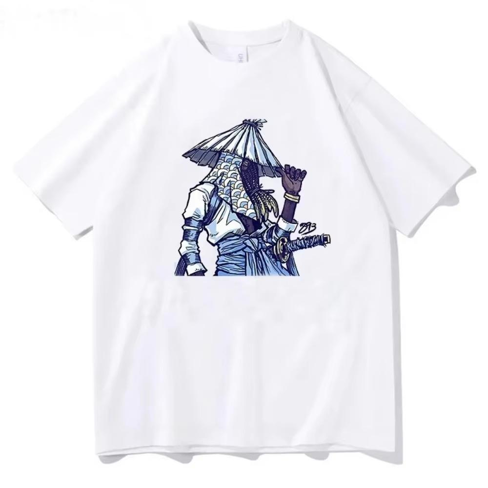 Darmowy Męski T-shirt Young Thug 2023 Dla Fanów Krótki Rękaw Dekolt O 100% Bawełna Unisex Casualowe T-shirty Oversize Letnia Moda Ubrania Koszulka