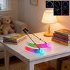 Led Light Up Hand Spinner Toy Lamp With Colorful Glow For Home Use And Gift